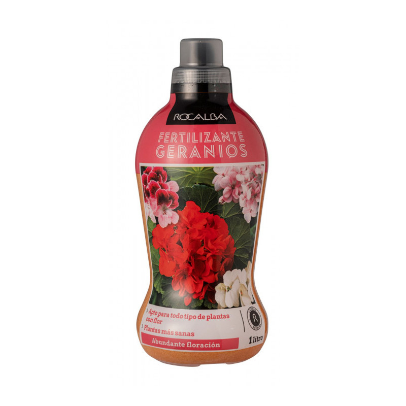 Fertilizante Geranios y Plantas con Flor
